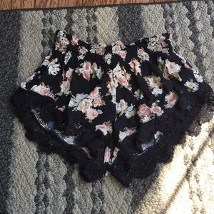 Floral shorts